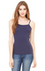 Bella + Canvas 1011 - Women's Baby Rib Spaghetti Strap Tank - Navy