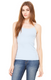 Bella + Canvas 1011 - Women's Baby Rib Spaghetti Strap Tank - Baby Blue