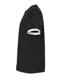 Tultex 246 Black/ White — direct side