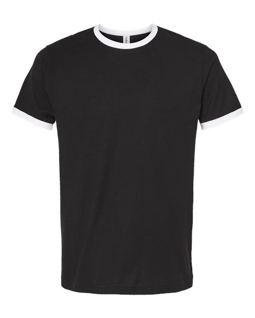 Tultex 246 Black/ White — front