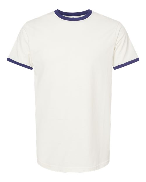 Tultex 246 Vintage White/ Inked India — front