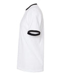 Tultex 246 White/ Black — direct side