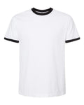 Tultex 246 White/ Black — front