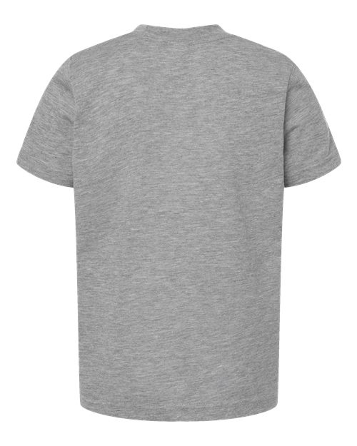 Tultex 265 Heather Grey — back
