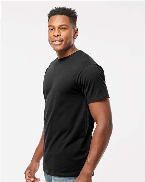 Tultex 290 Black — on model side
