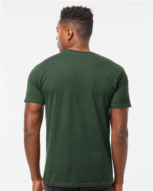 Tultex 290 Forest — on model back