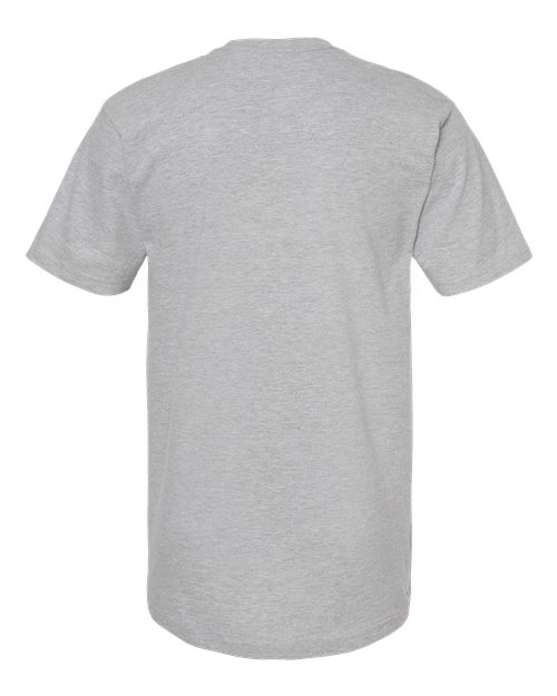 Tultex 290 Heather Grey — back