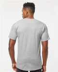 Tultex 290 Heather Grey — on model back