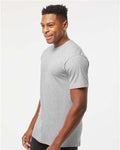 Tultex 290 Heather Grey — on model side