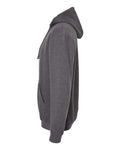 Tultex 320 Heather Charcoal — direct side