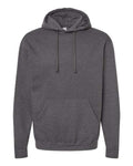 Tultex 320 Heather Charcoal — front