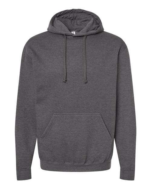 Tultex 320 Heather Charcoal — front