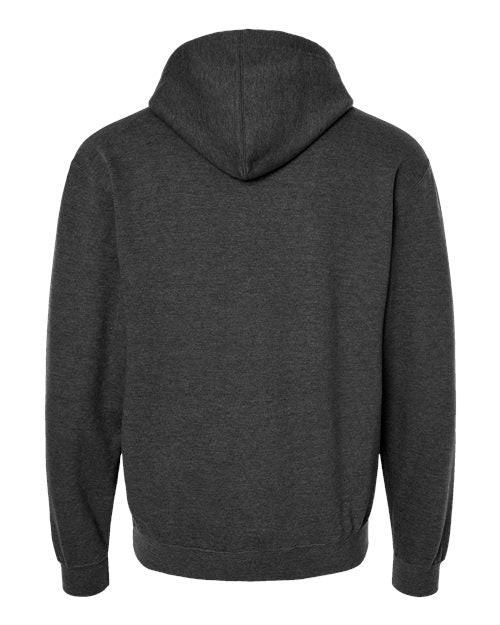 Tultex 320 Heather Graphite — back