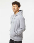 Tultex 320 Heather Grey — on model side