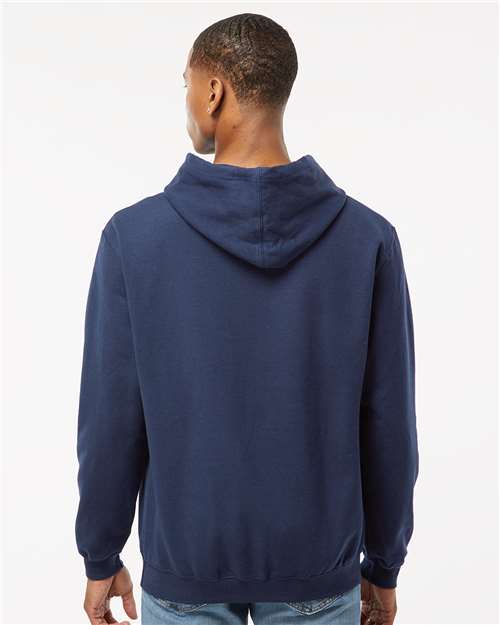Tultex 320 Navy — on model back