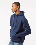 Tultex 320 Navy — on model side