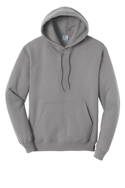 Unisex Core Fleece Pullover Hoodie - Medium Gray