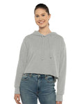 Next Level 9384 Heather Grey — on model front