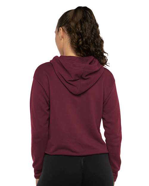 Next Level 9384 Maroon — on model back