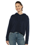 Next Level 9384 Midnight Navy — on model front
