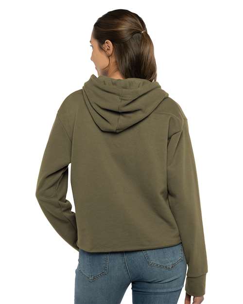 Next Level 9384 Military Green — on model back