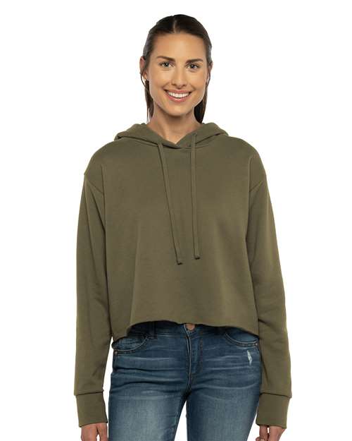 Next Level 9384 Military Green — on model front