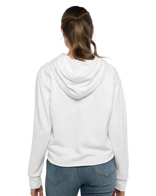 Next Level 9384 White — on model back