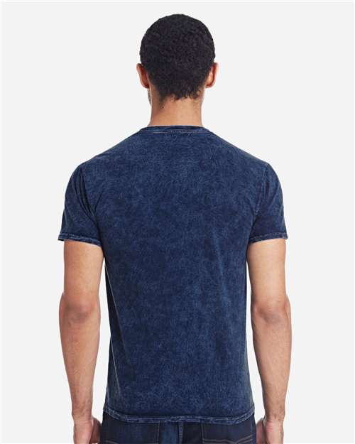 Colortone 1300 Mineral Navy — on model back