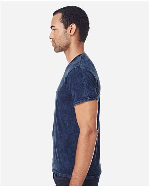 Colortone 1300 Mineral Navy — on model side