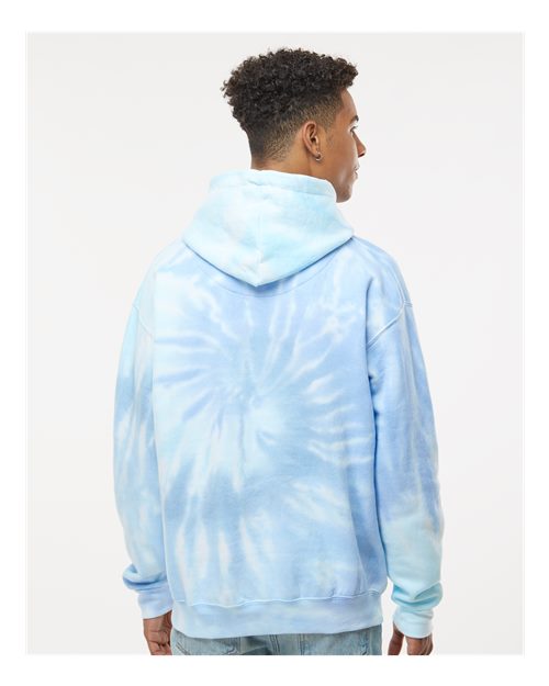 Colortone 8777 Lagoon — on model back