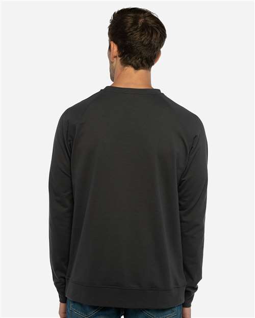 Next Level 9000 Graphite Black — on model back
