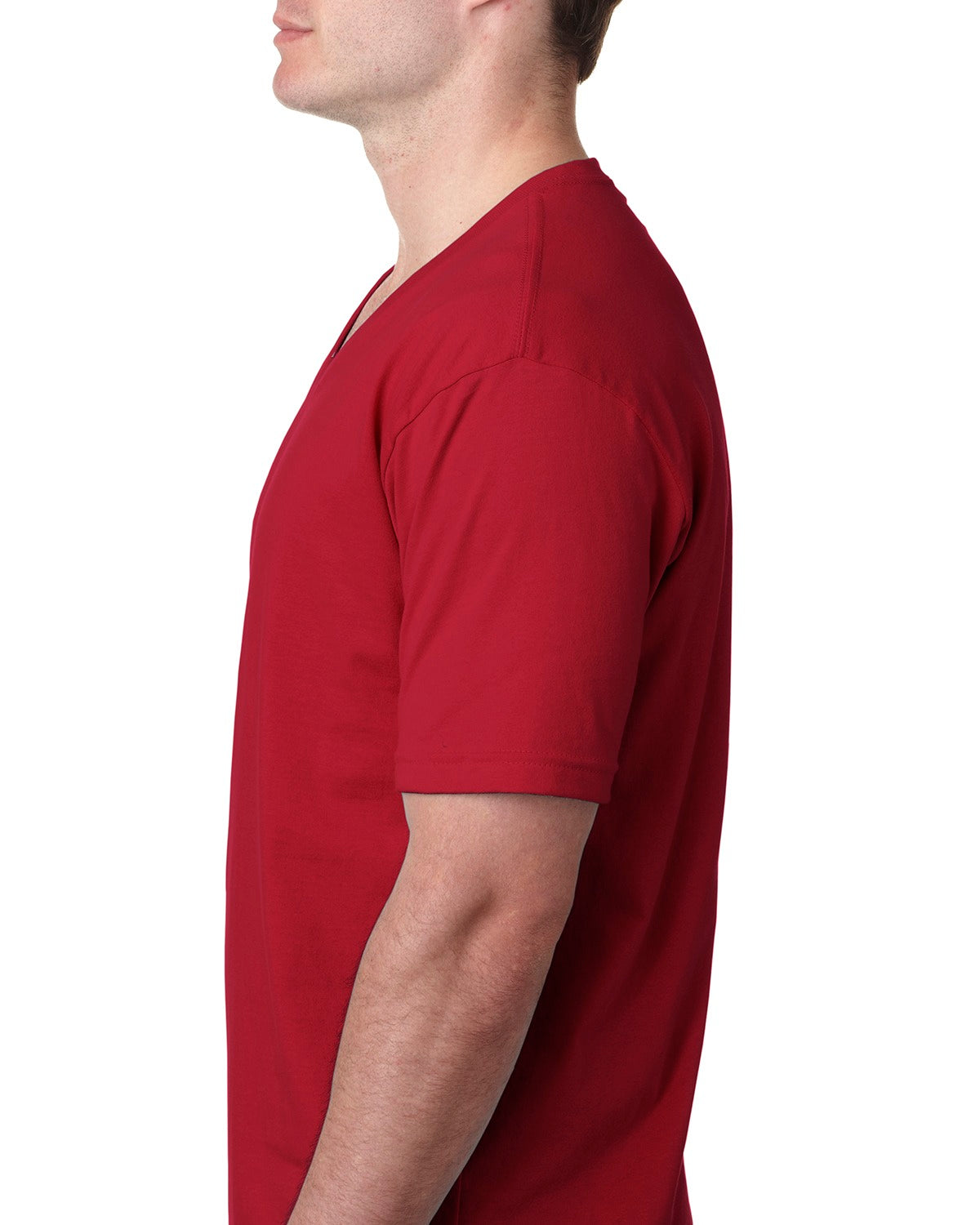 Men's Cotton V - Cardinal