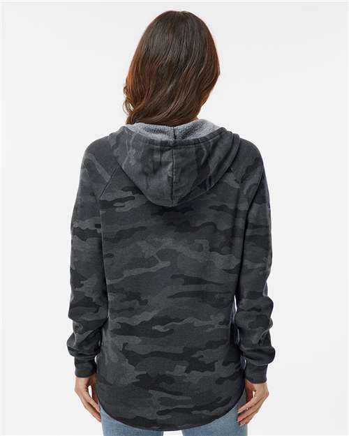Independent Trading Co. PRM2500 Black Camo Heather — on model back