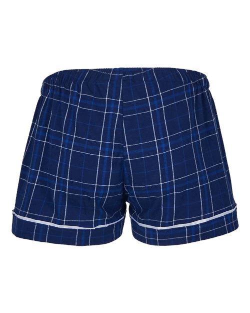 Boxercraft BW6501 Navy Field Day Plaid — back