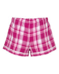 Boxercraft BW6501 Orchid Sophia Plaid — back