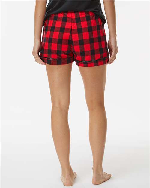 Boxercraft BW6501 Red/ Black Buffalo — on model back