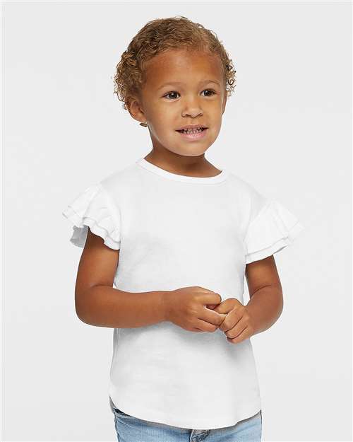 Rabbit Skins 3339 White — on model front