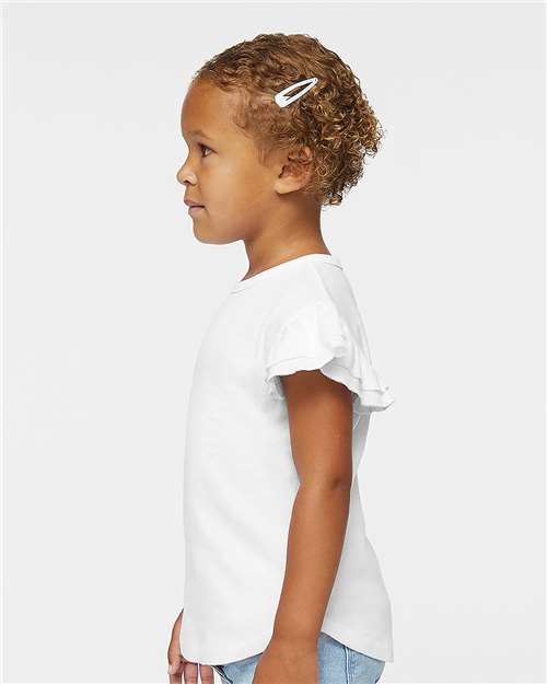 Rabbit Skins 3339 White — on model side