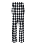Boxercraft BW6620 Black/ White Buffalo Plaid — back