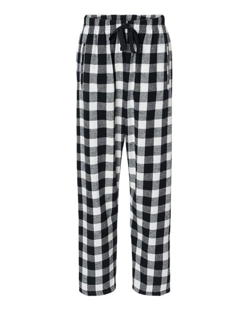 Boxercraft BW6620 Black/ White Buffalo Plaid — front