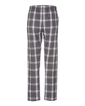 Boxercraft BW6620 Charcoal Lavender Tomboy Plaid — back