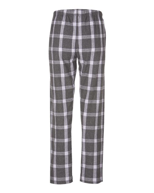 Boxercraft BW6620 Charcoal Lavender Tomboy Plaid — back