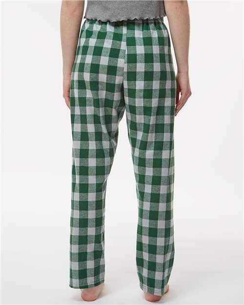 Boxercraft BW6620 Green/ Oxford Buffalo — on model back