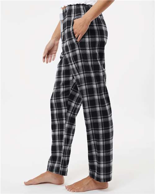Boxercraft BW6620 Heritage Black Plaid — on model side
