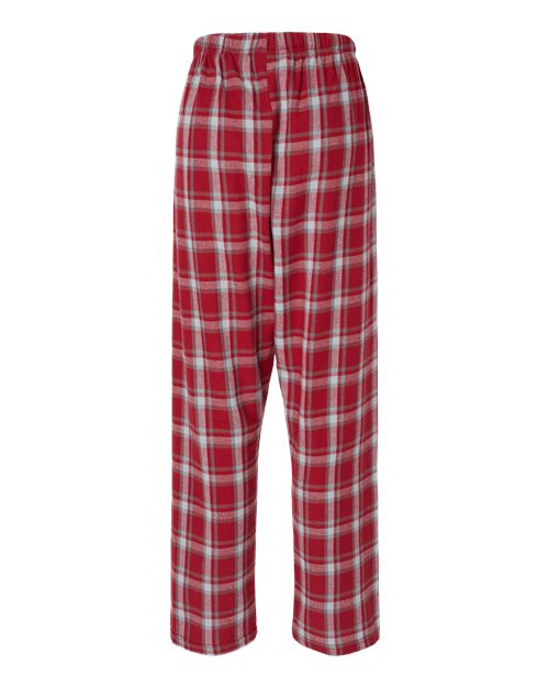 Boxercraft BW6620 Heritage Garnet Plaid — back