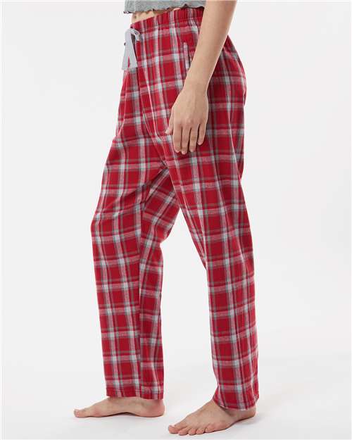 Boxercraft BW6620 Heritage Garnet Plaid — on model side