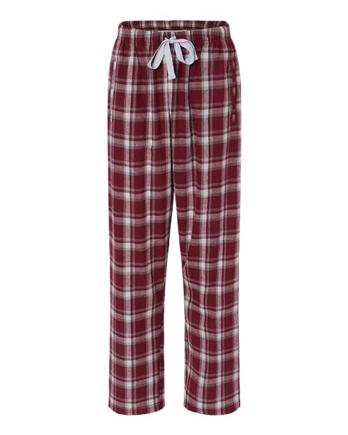Boxercraft BW6620 Heritage Maroon Plaid — front