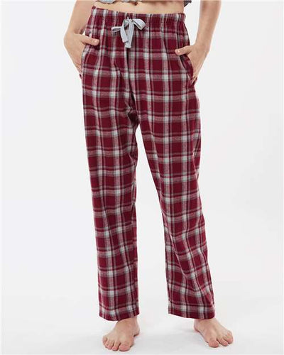 Boxercraft BW6620 Heritage Maroon Plaid — on model front