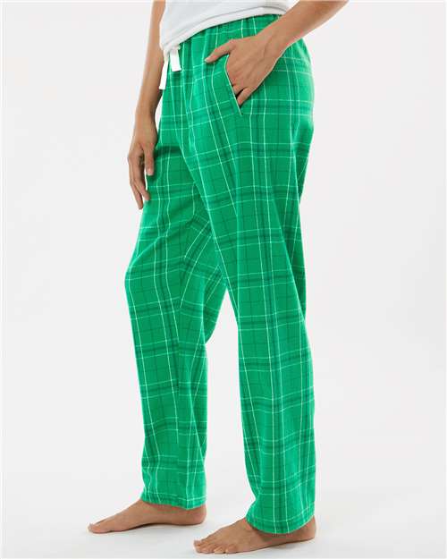 Boxercraft BW6620 Kelly Field Day Plaid — on model side