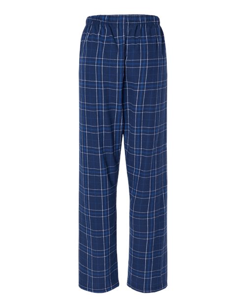 Boxercraft BW6620 Navy Field Day Plaid — back